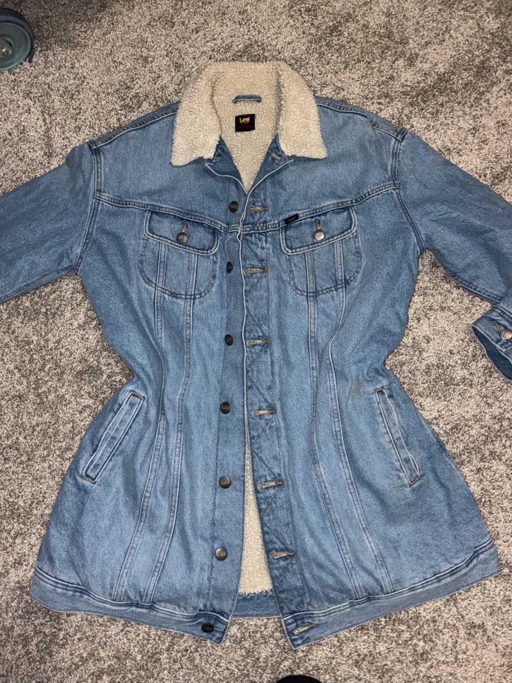 Jacket Lee size M denim like new no tags